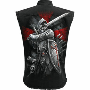 košile pánská bez rukávů (vesta) SPIRAL - VALIANT - Black - 114L052M602 XXL