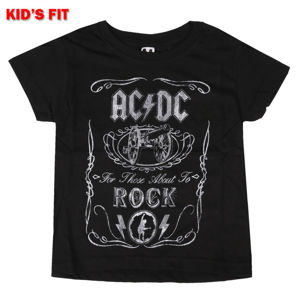 tričko dětské AC/DC - Vtge Cannon Swig - ROCK OFF - ACDCTS49BB 9-10