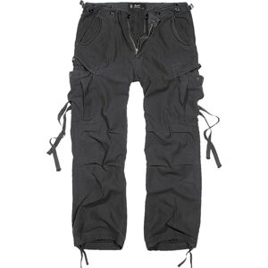 kalhoty plátěné BRANDIT M65 Vintage Trouser Black XL