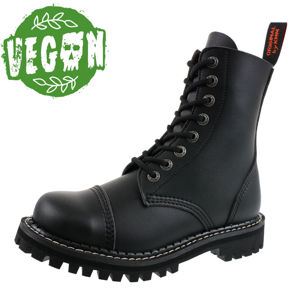 boty kožené KMM Vegan černá