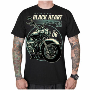 tričko BLACK HEART TERMINATOR černá 3XL