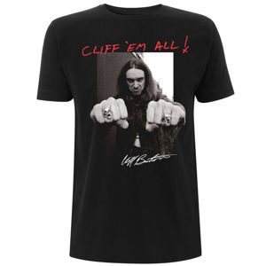 Tričko metal NNM Metallica Cliff Burton černá XL