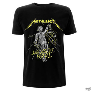 Tričko metal NNM Metallica And Justice For All Tracks černá M