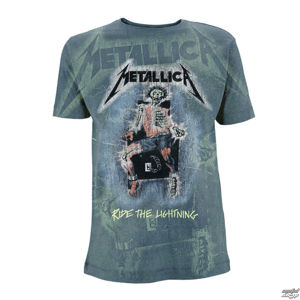 Tričko metal NNM Metallica Ride The Lightning A/O černá XXL