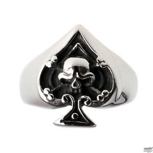 prsten ETNOX - Ace of Spades - Skull - SR1401