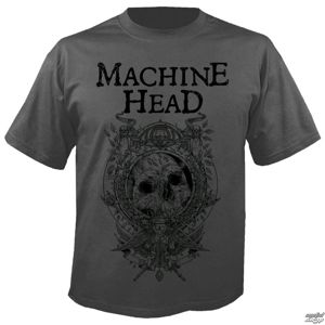 tričko metal NUCLEAR BLAST Machine Head Clock GREY černá XXL