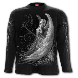 tričko SPIRAL CAPTIVE SPIRITS černá