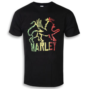 Tričko metal KINGS ROAD Ziggy Marley Tri Lion černá L