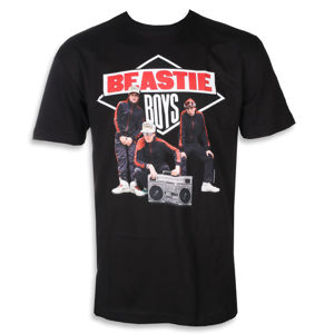 Tričko metal AMPLIFIED Beastie Boys Boom Box černá XS