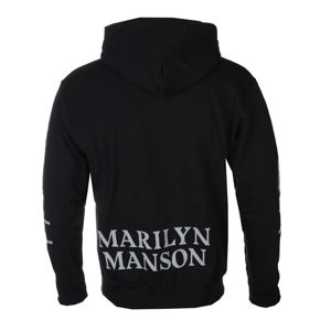 mikina s kapucí ROCK OFF Marilyn Manson Cross černá L