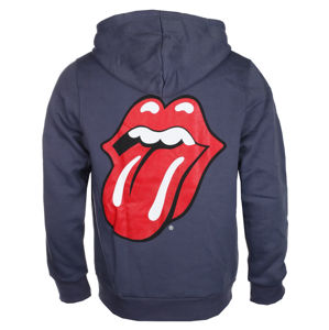 mikina s kapucí ROCK OFF Rolling Stones Classic Tongue černá XL