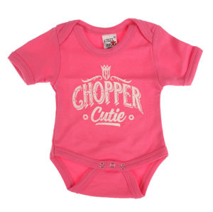 body dětské WEST COAST CHOPPERS - ONESIE CHOPPER CUTIE BABY CREEPER - Rose - WCCRP005RS