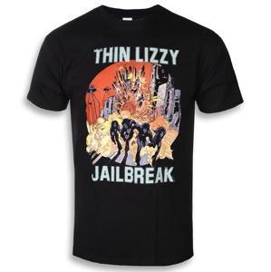 Tričko metal LOW FREQUENCY Thin Lizzy Jailbreak Explosion černá S