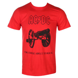 Tričko metal LOW FREQUENCY AC-DC For Those about to rock černá S