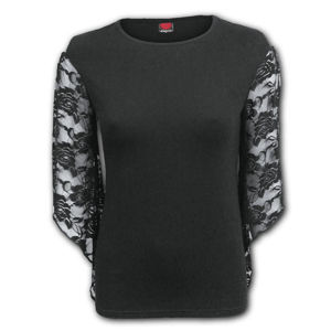 tričko SPIRAL GOTHIC ELEGANCE černá XL