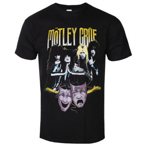 Tričko metal ROCK OFF Mötley Crüe Theatre Vintage černá XXL