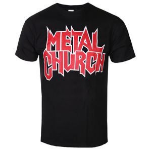 Tričko metal PLASTIC HEAD Metal Church LOGO černá L