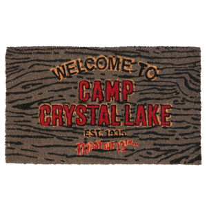 NNM Friday the 13th Doormat Welcome To Camp