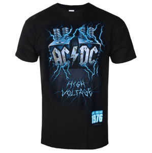 Tričko metal LIQUID BLUE AC-DC LIVE WIRE černá S