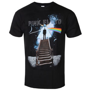 tričko metal LIQUID BLUE Pink Floyd STAIRWAY TO THE MOON černá S