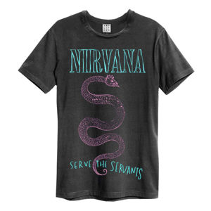 tričko metal AMPLIFIED Nirvana SERVE THE SERVANTS černá XXL