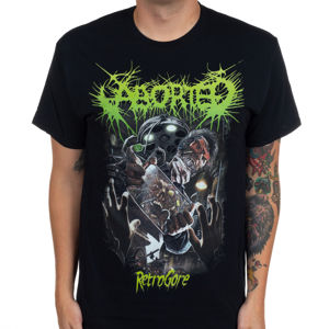 tričko metal INDIEMERCH Aborted Surgical Abomination černá XXL