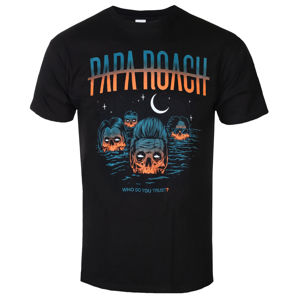 Tričko metal KINGS ROAD Papa Roach Drowning WDYT černá