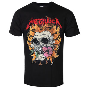 Tričko metal NNM Metallica Flower Skull černá XL