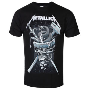 Tričko metal NNM Metallica History White černá XL