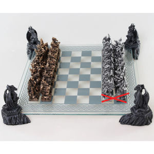 šachy Poly set - POŠKOZENÉ - MA440