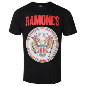 Tričko metal ROCK OFF Ramones Full Colour Seal černá