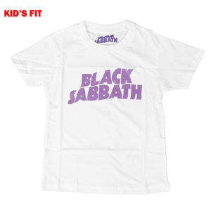 Tričko metal ROCK OFF Black Sabbath Wavy Logo černá 9-10