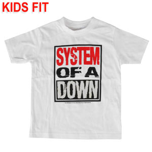 Tričko metal Metal-Kids System of a Down Logo černá 116