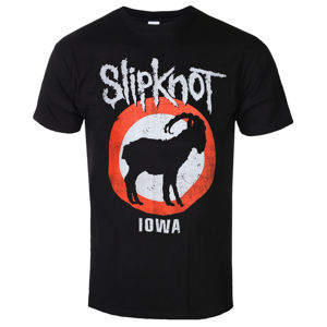 Tričko metal ROCK OFF Slipknot Iowa černá XXL