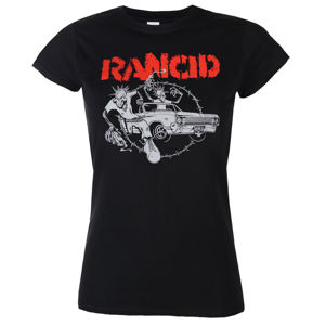 tričko dámské Rancid - Cadillac Fitted - Black - KINGS ROAD - 20172311 M