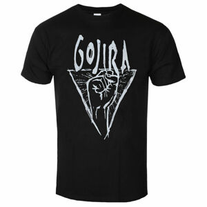 Tričko metal ROCK OFF Gojira Power Glove černá XL