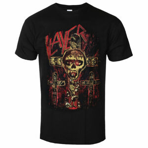 Tričko metal ROCK OFF Slayer SOS Crucifiction černá L