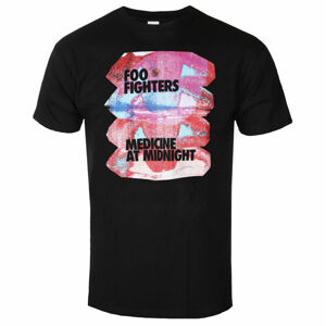 tričko pánské Foo Fighters - Medicine At Midnight - Black - ROCK OFF - FOOTS18MB L
