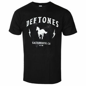 Tričko metal ROCK OFF Deftones Electric Pony černá XL