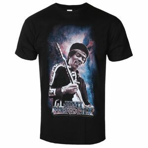 tričko pánské Jimi Hendrix - Galaxy - Black - ROCK OFF - JHXTS23MB XL