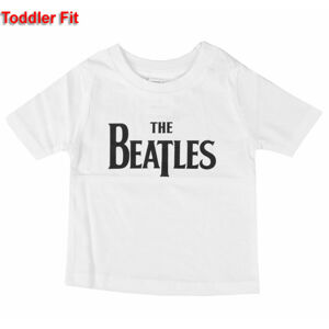 Tričko metal ROCK OFF Beatles Drop T Toddler WHT černá 0-3