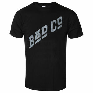 Tričko metal ROCK OFF Bad Company Slant Logo černá L