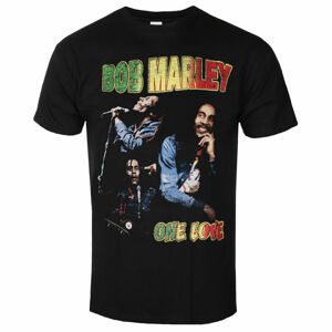 tričko pánské Bob Marley - One Love Homage - BLACK - ROCK OFF - BMATS29MB XXL