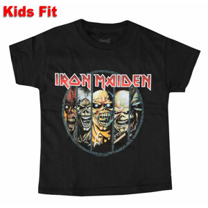tričko dětské Iron Maiden - Evolution - BLACK - ROCK OFF - IMTEE02BB 7-8