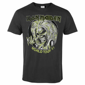 Tričko metal AMPLIFIED Iron Maiden KILLERS WORLD TOUR černá XS