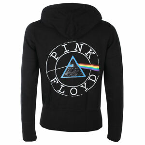 mikina s kapucí ROCK OFF Pink Floyd Circle Logo černá M