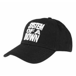 kšiltovka System Of A Down - Stacked Logo - Black - ROCK OFF - SOADCAP01B