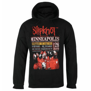 mikina s kapucí ROCK OFF Slipknot Minneapolis '09 černá M
