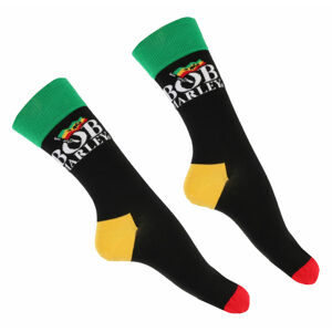ponožky Bob Marley - Logo - Black - ROCK OFF - BMASCK01MB 40-45