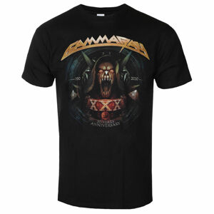 Tričko metal ART WORX Gamma Ray 30 Years Golden Logo černá M